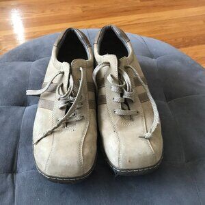 Skechers Vintage Running Shoes Sneakers Men's Sz 10.5 Brown Suede & Leather